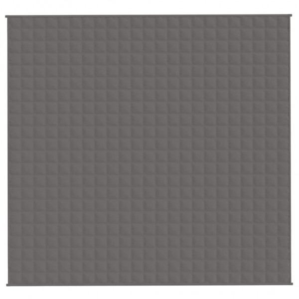 Тежко одеяло сиво 220x230 см 15 кг