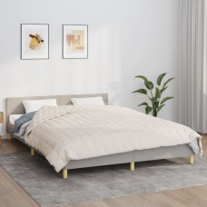 Тежко одеяло светлокремаво 220x230 см 11 кг