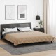 Зимна двулицева олекотена завивка Color Comfort с полиестерен пълнеж, 300 г/м², в антрацит и таупе