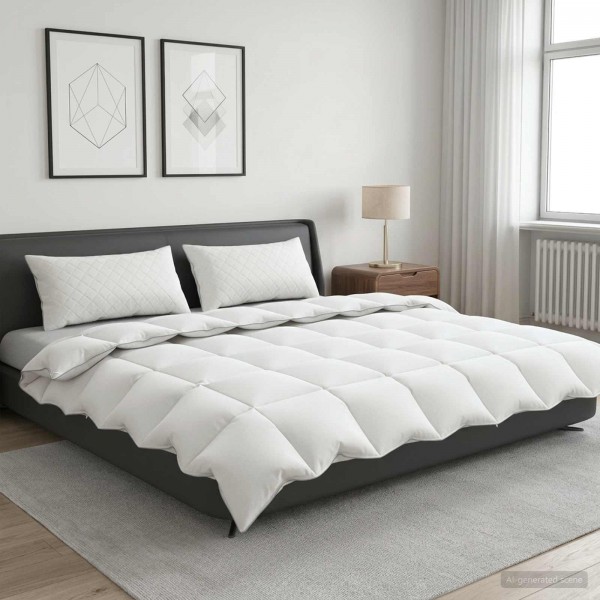 Зимна олекотена завивка Fulda Comfort с пълнеж от 90% гъши пух, 210 г/м²