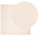 Плюшен килим HUARTE, бежов