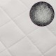 Тежко одеяло бяло 140x200 см 10 кг