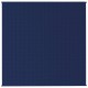 Тежко одеяло синьо 200x200 см 13 кг