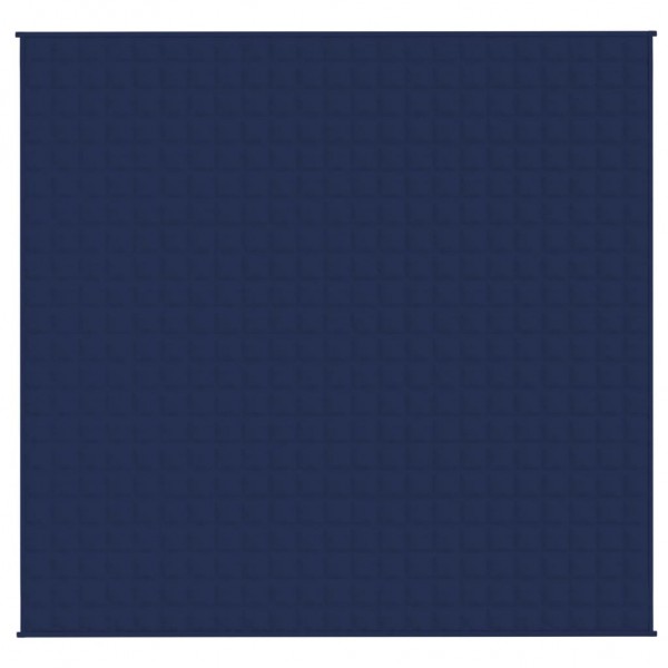 Тежко одеяло синьо 220x230 см 11 кг