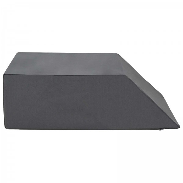 Клиновидна възглавница за крака Leg Elevation Firm, 63 x 52 x 19 см, сива