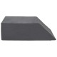 Клиновидна възглавница за крака Leg Elevation Firm, 63 x 52 x 19 см, сива