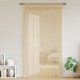 Пердета с ресни в цвят бежов за тръбен корниз, 2 бр., 100 x 250 см