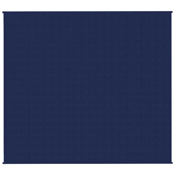Тежко одеяло синьо 200x225 см 13 кг