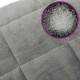 Тежко одеяло сиво 200x200 см 13 кг