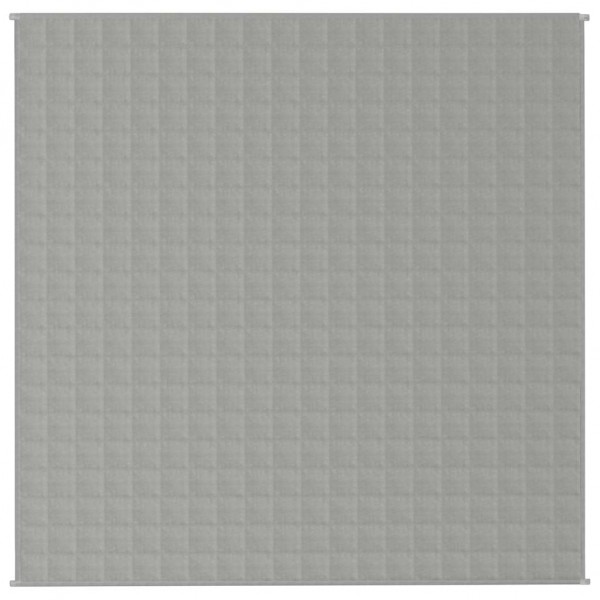 Тежко одеяло сиво 200x200 см 13 кг