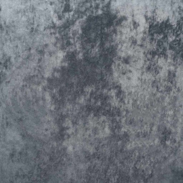 Кадифени завеси в цвят сив с метални халки, 2 бр., 140 x 260 см