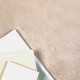 Килим OLITE имитация на заешка козина, с неплъзгаща се основа, Таупе
