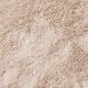 Килим OLITE имитация на заешка козина, с неплъзгаща се основа, Таупе