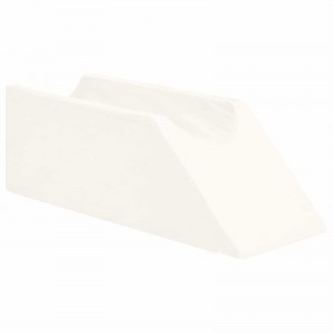 Клиновидна възглавница за крака Leg Elevation Firm, 68 x 25 x 21,5 см, бяла