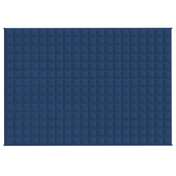 Тежко одеяло синьо 138x200 см 6 кг