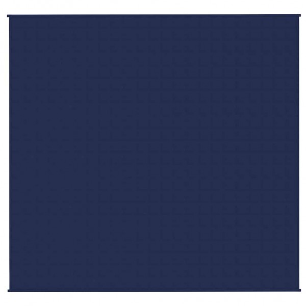 Тежко одеяло синьо 220x235 см 15 кг