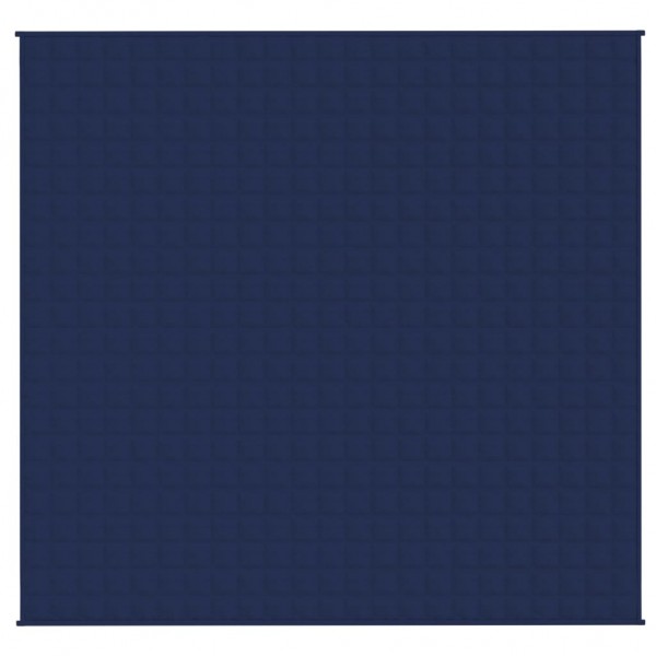 Тежко одеяло синьо 220x240 см 15 кг