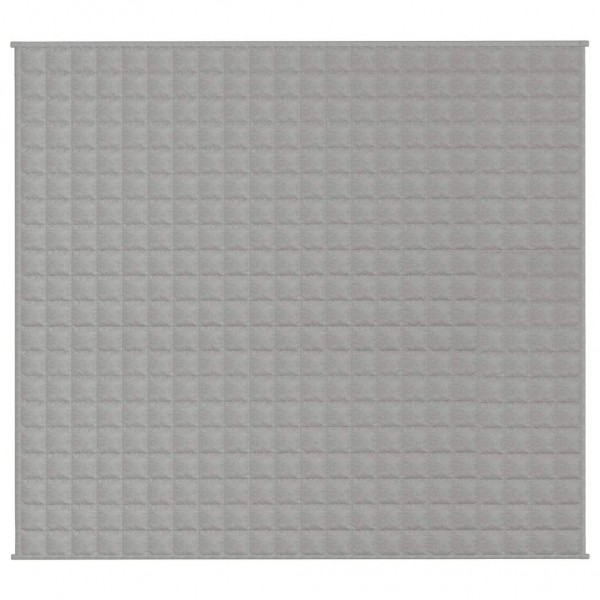 Тежко одеяло сиво 200x225 см 13 кг