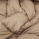 Зимна двулицева олекотена завивка Color Comfort с полиестерен пълнеж, 300 г/м², в черно и таупе