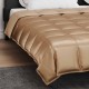 Зимна олекотена завивка Silky Comfort с полиестерен пълнеж, 300 г/м², златиста
