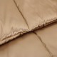 Зимна олекотена завивка Silky Comfort с полиестерен пълнеж, 300 г/м², златиста