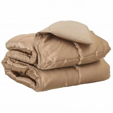 Зимна олекотена завивка Silky Comfort с полиестерен пълнеж, 300 г/м², златиста