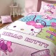 Детски спален комплект ранфорс HELLO KITTY TRAVEL