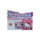 Детски спален комплект ранфорс HELLO KITTY TRAVEL