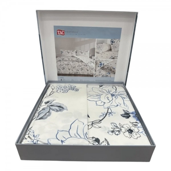 Двоен спален комплект с един плик Luna 100% памук