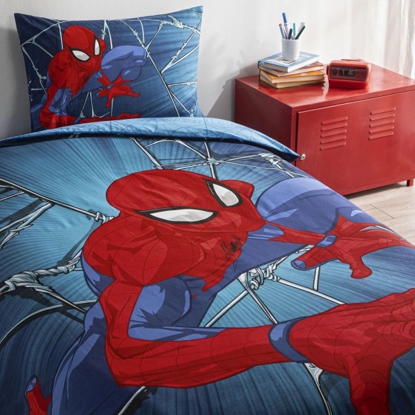 Единичен детски спален комплект Spiderman Rise 100% памук