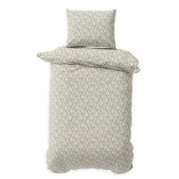 Комплект за единично легло Фиори от две части, плик и калъфка, 100% памук ранфорс