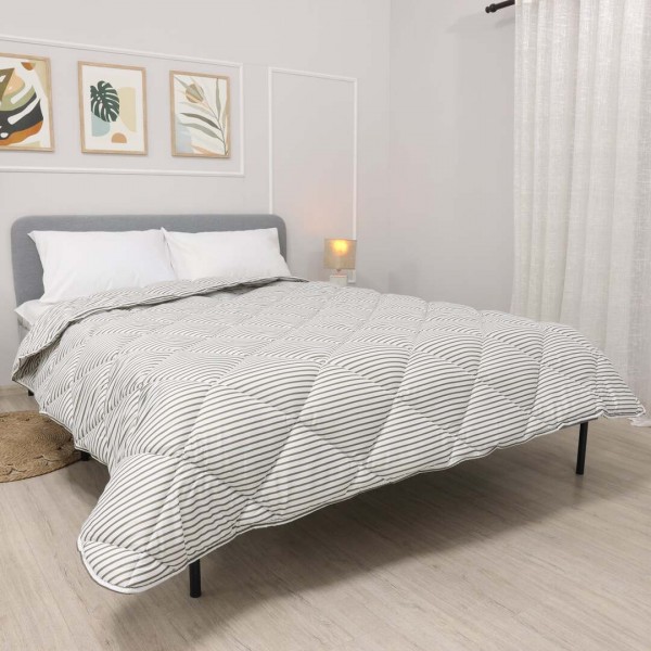 Лятна олекотена завивка за спалня 200/210 см Хюга райе