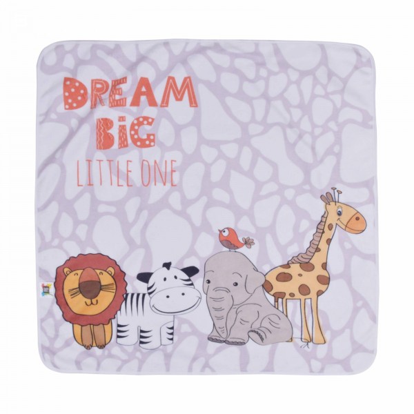 Бебешка хавлия с качулка Dream Big Little One 75/75 см