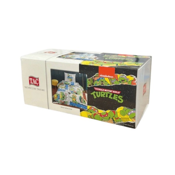 Детски спален комплект ранфорс NINJA TURTLES FOUR