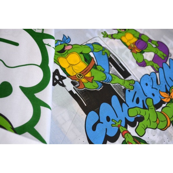 Детски спален комплект ранфорс NINJA TURTLES FOUR