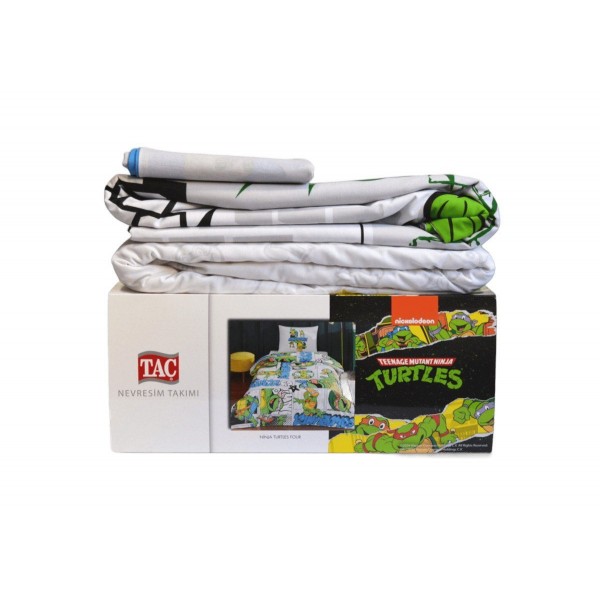 Детски спален комплект ранфорс NINJA TURTLES FOUR