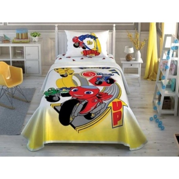 Детски спален комплект с покривало за легло RICKY ZOOM