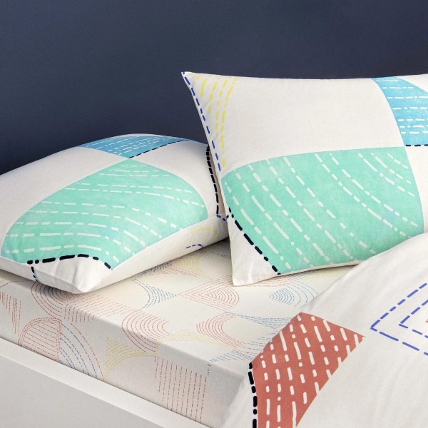 Двоен спален комплект с един плик Luvina 100% памук