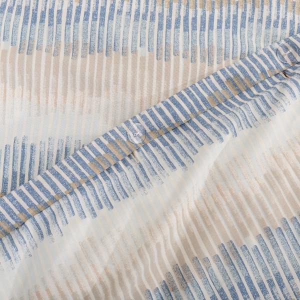 Комплект за единично легло Калейдос от две части, плик и калъфка, 100% памук ранфорс