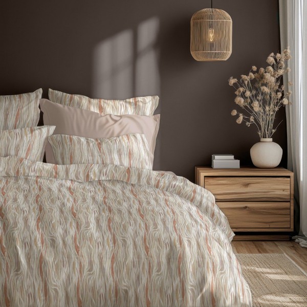 Комплект за спалня Сикрет от три части, плик и две калъфки, 100% памук ранфорс