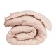 Лятна олекотена завивка с естествена вълна Merino Light екрю за единично легло 150/210 см