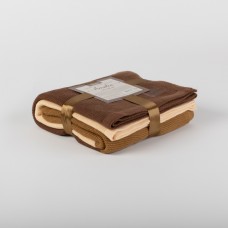 Плетено одеяло 120/175 см АМЕЛИЯ кафяво