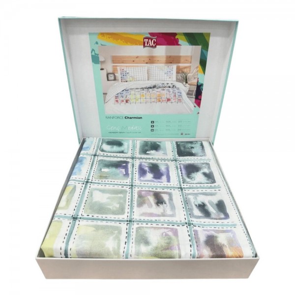 Двоен спален комплект с един плик Charmian 100% памук