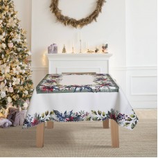 Коледна покривка за маса 100/150 см коледни клонки