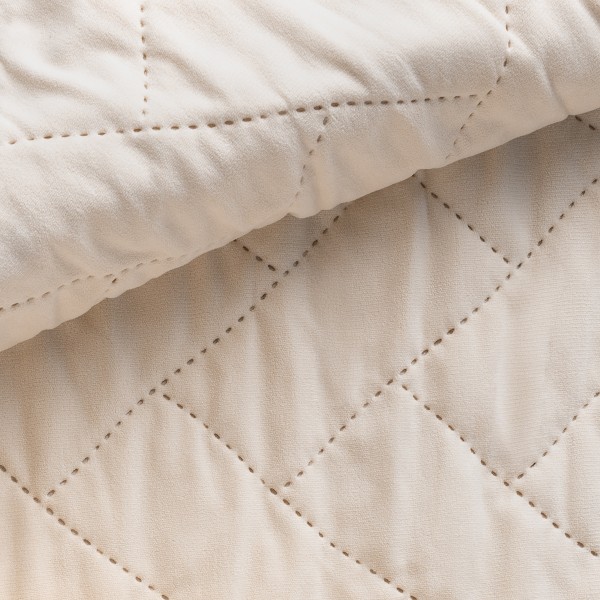 Шалте за спалня Велвет 240/260 см, екрю