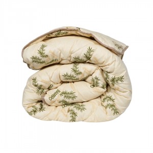 Зимна олекотена завивка с естествена вълна за спалня Мерино Бамбу Комфорт 200/210 см