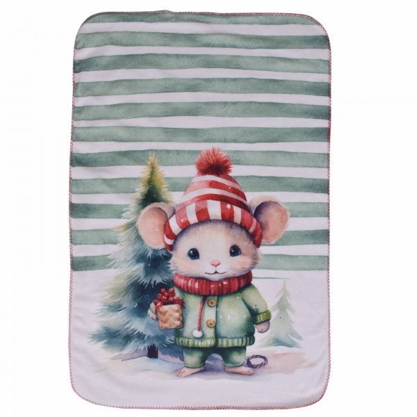 Бебешко коледно одеяло 75/120 см Мишле
