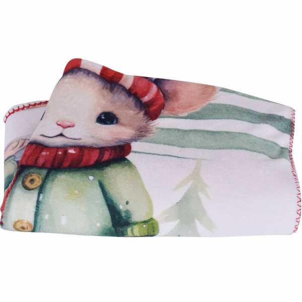 Бебешко коледно одеяло 75/120 см Мишле