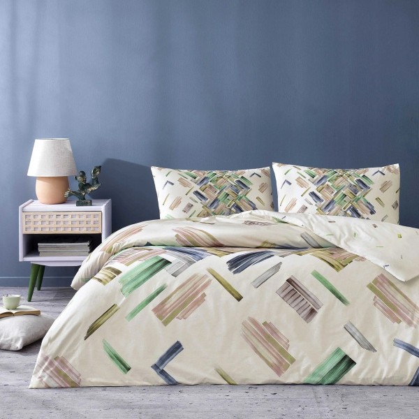 Двоен спален комплект с един плик Rafael 100% памук