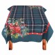 Коледна покривка за маса 100/150 см коледно зелено каре